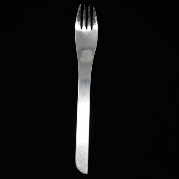 Mepra Katja Fork Stainless Italy Ergonomic Modernist European Asymmetrical 18/10 - Picture 2 of 10